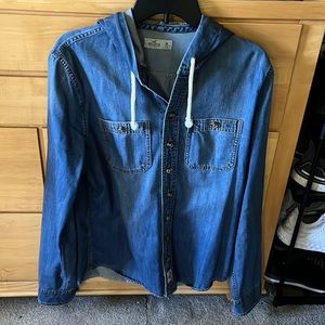 Hollister Men’s Denim Shirt Jacket